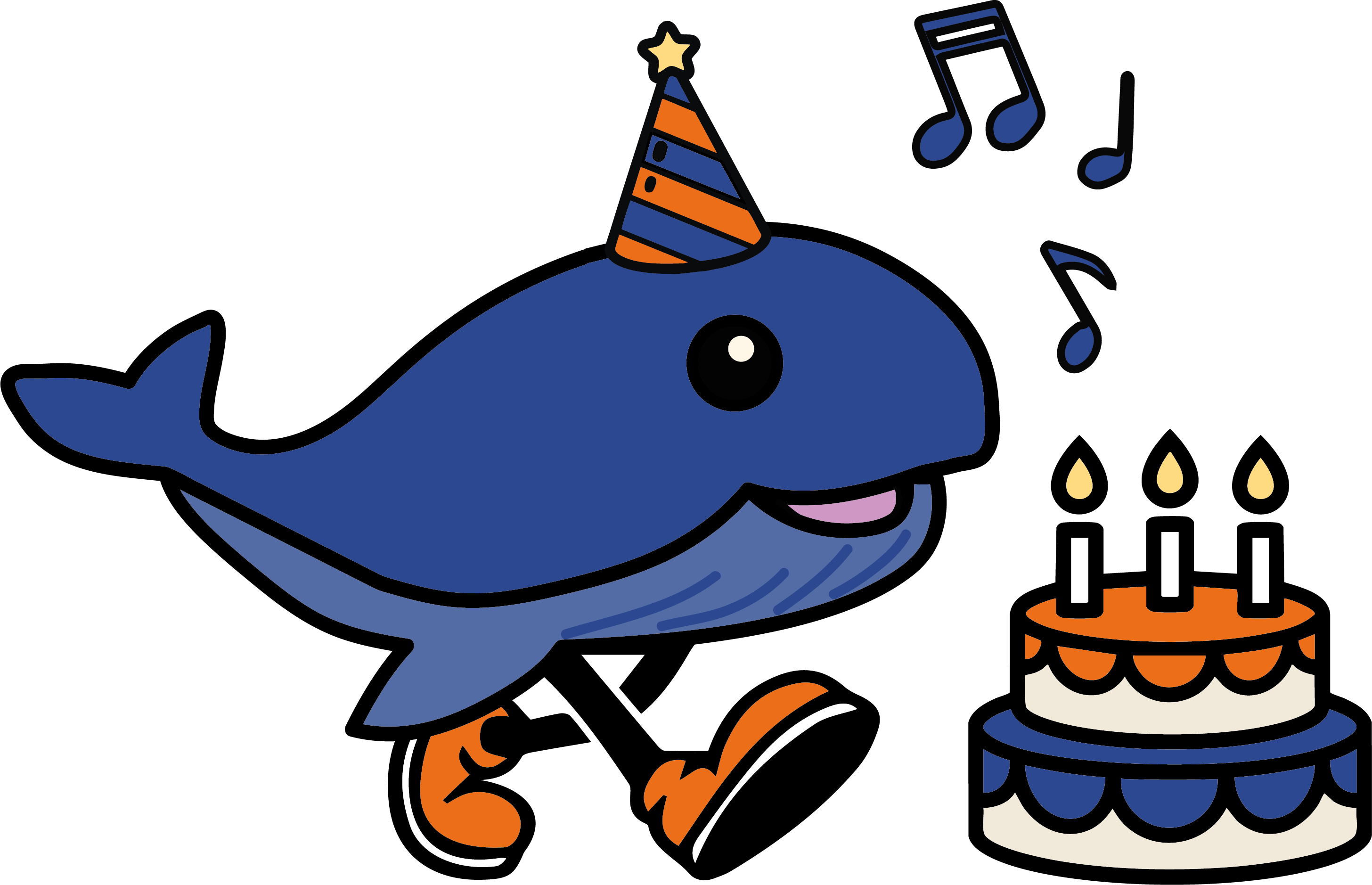 blue anniversaire
